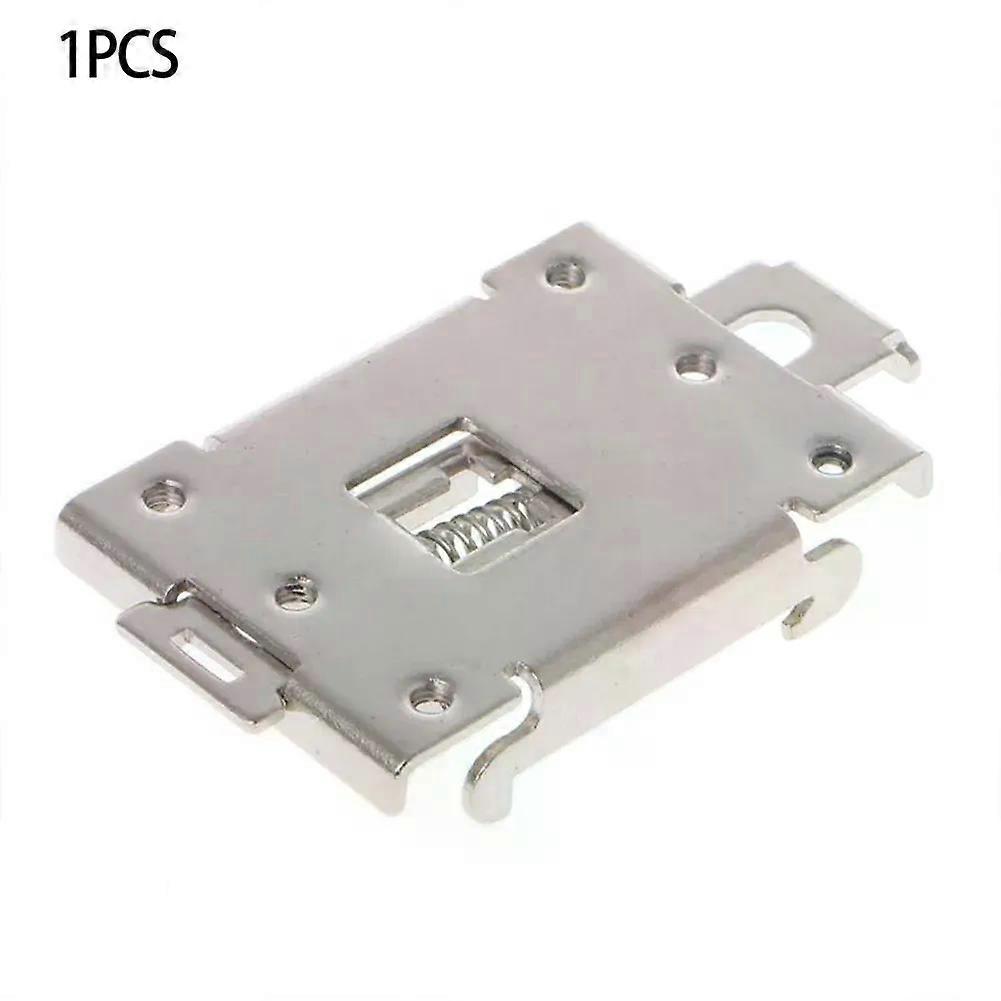 Useful High Quality Mounting Clip Solid State Relay Clamp DIN Rail Fixed 1 Piece Accessories Parts Single Phase