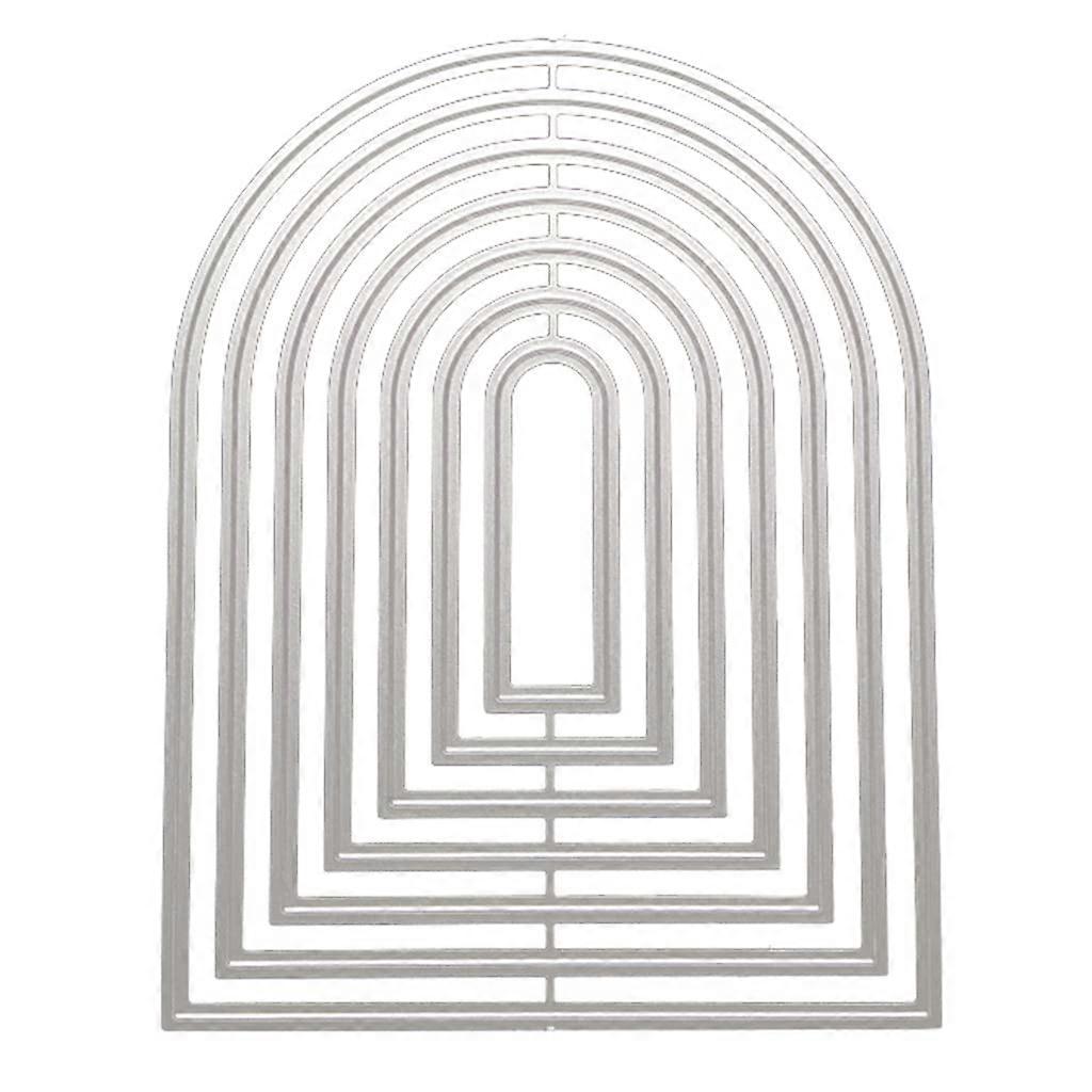 Cutting Dies Metal Geometry Craft Die Cuts Template Scrapbooking Card Making