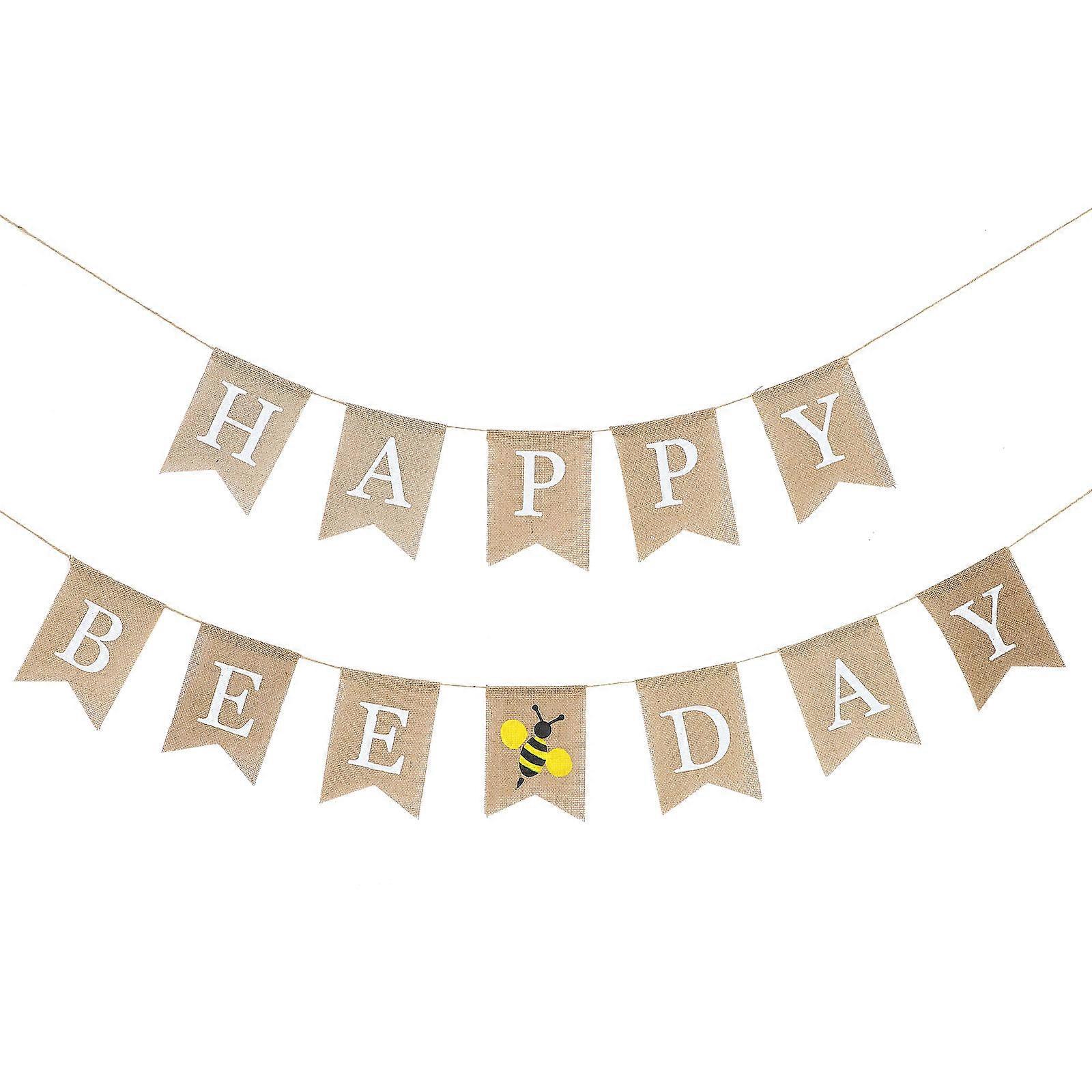Bee Party Decorations, Practical and Appealing for Birthday Gatherings, Sturdy Material