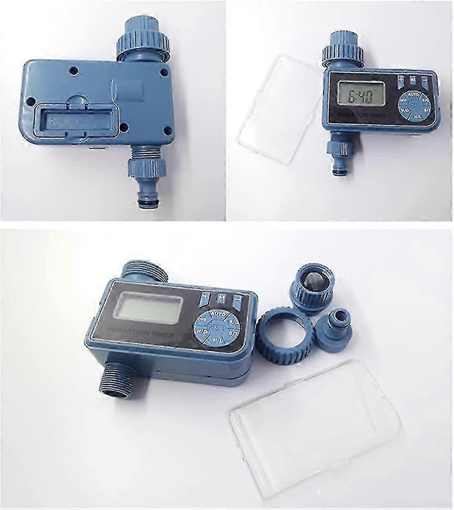 Water Timer,outdoor Watering Controller Automatic Sprinkler Electronic Hose Timer,multiple Programs(d)*1