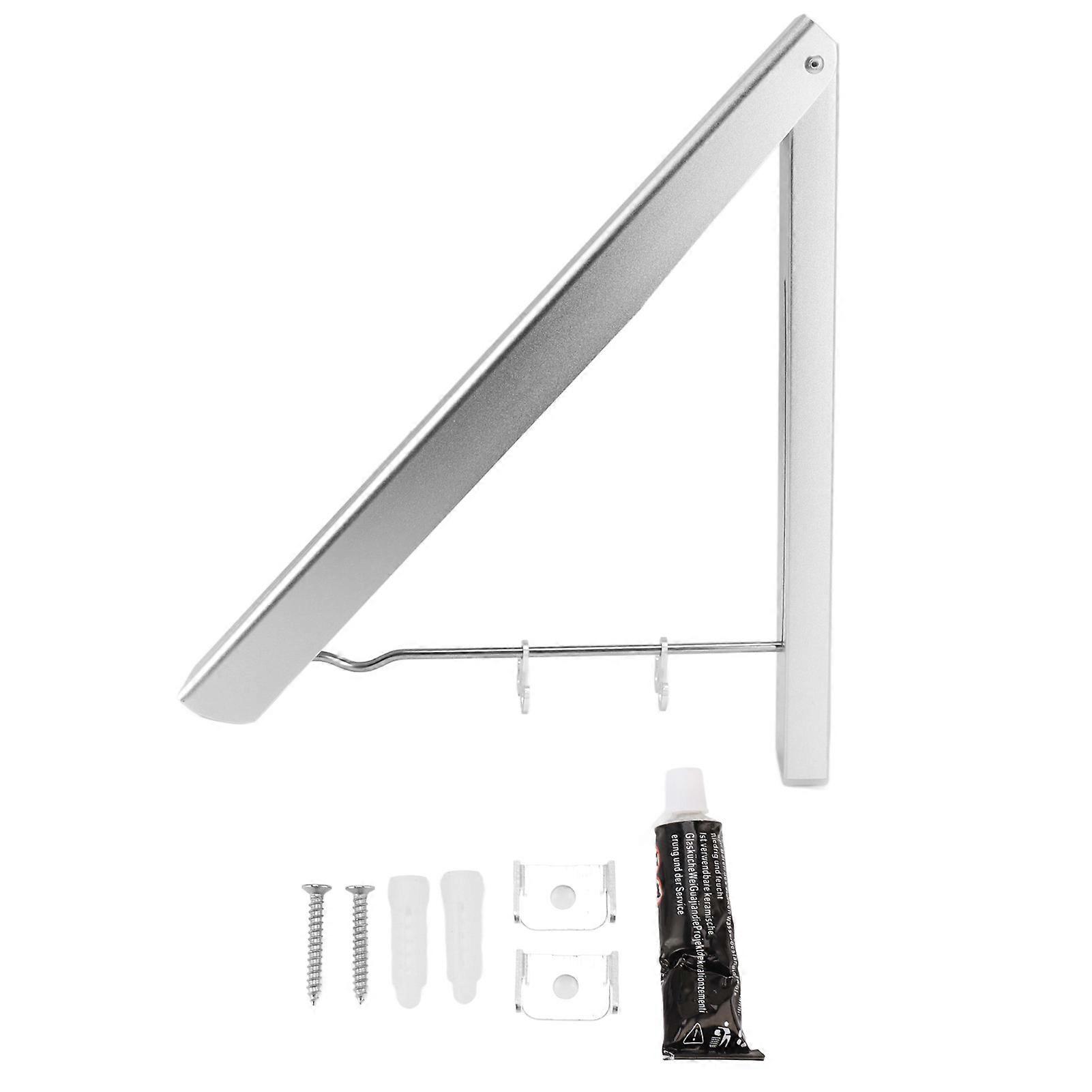 Retractable Hanger Rack Foldable Wall Mounted Aluminium Folding Clothes Drying Racks for Laundry