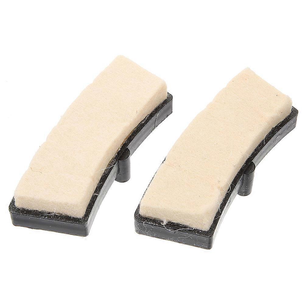 Noise Reducing Replacement Brake Pads for Exercise Bikes Lightweight Design Easy Installation Compatible with Various Indoor Cycling Models 1 Pair