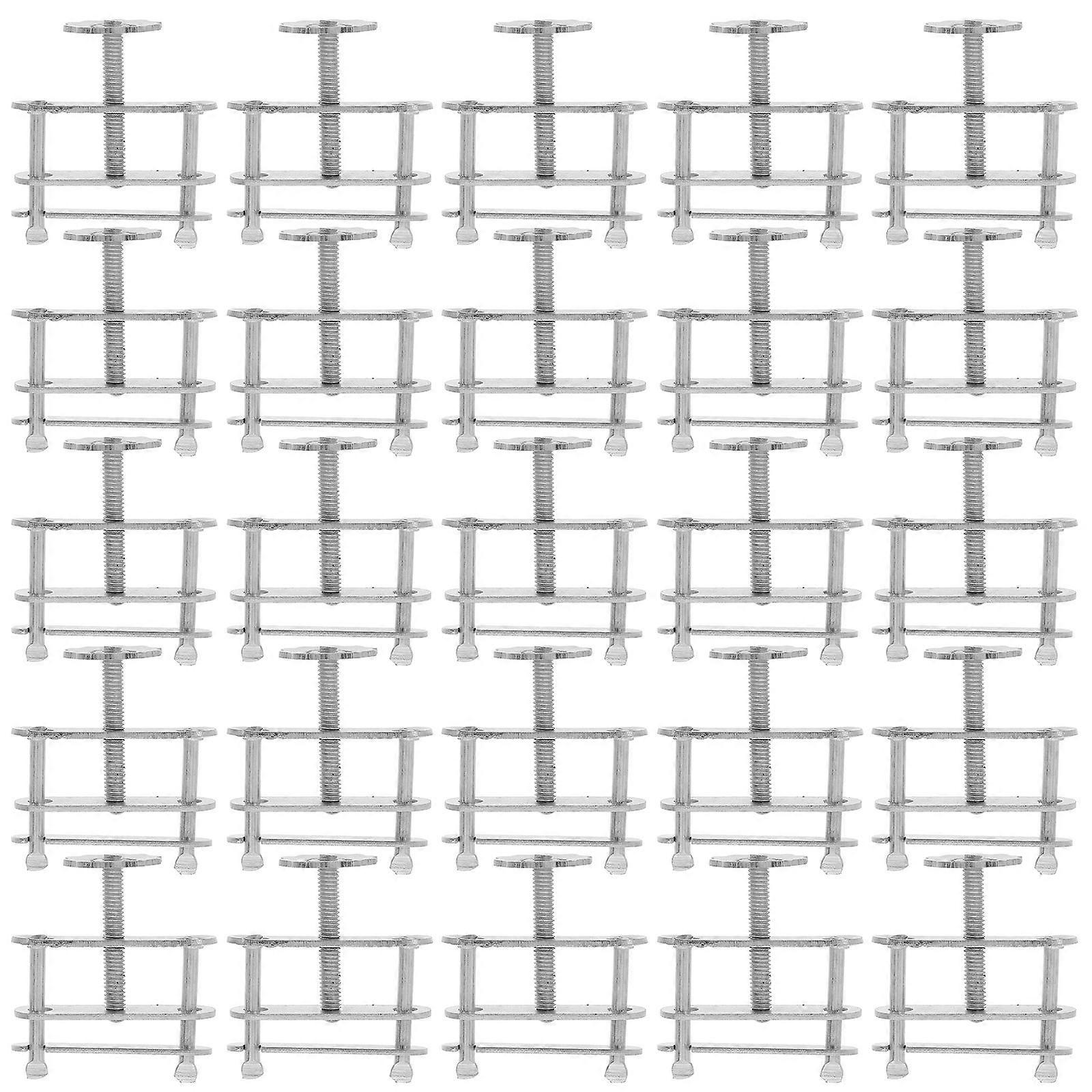 20pcs Adjustable Spring Hose Clamps for Lab Flow Control Reliable Compression for Water Restriction in Scientific Experiments