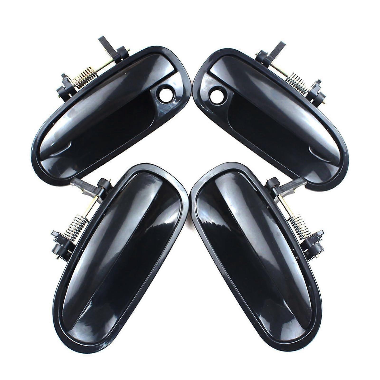 Exterior Door Handle Set Honda Civic EK3 1996-2000 Front And Rear Left And Right Black