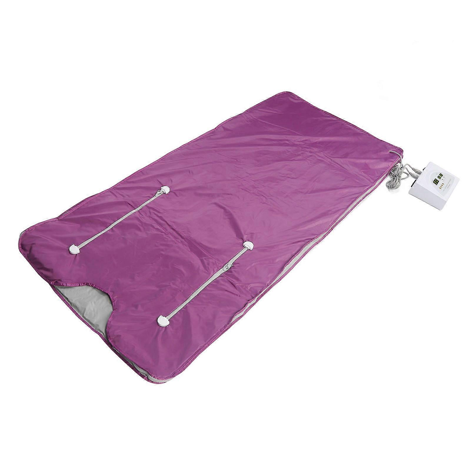 Sauna Blanket Portable Far Infrared Detox Sauna Blanket Sweating Remote Control Body Heating Bed EU Plug 220V