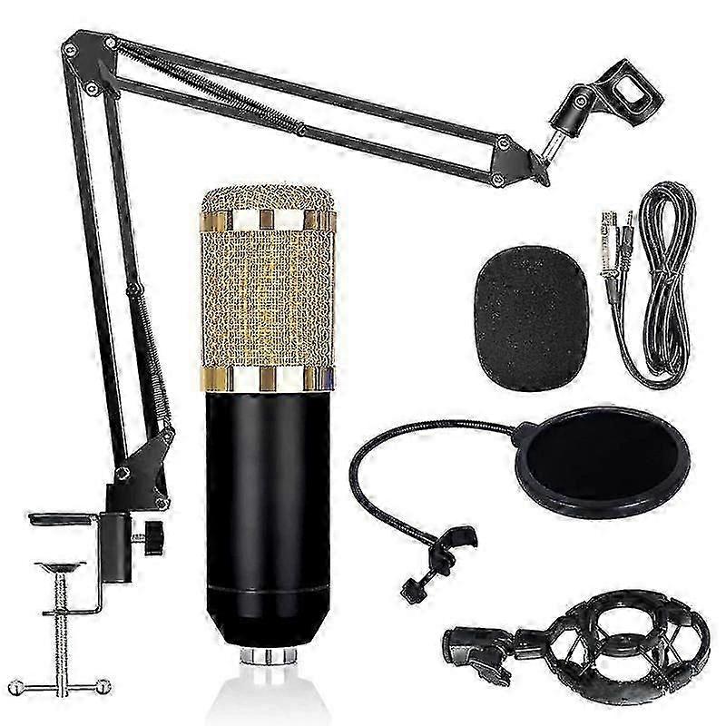 Microphone set with V8 sound card