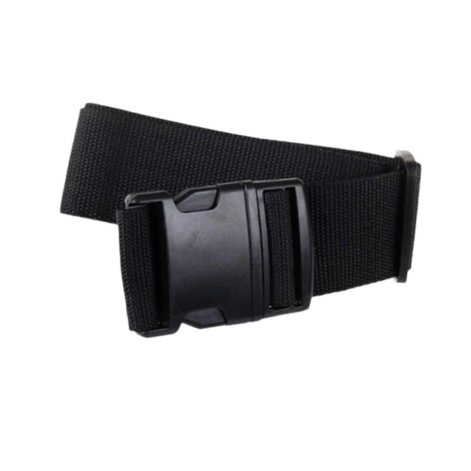 2 Meters Suitcase Belt Travel Packing Strap Sturdy with Quick Release Buckle Multicolor