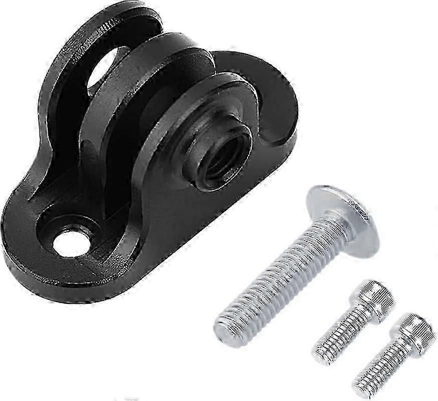 Metal Bike Camera Mount & Computer Holder - Durable Universal Mounting Bracket for Action Cameras and GPS Devices