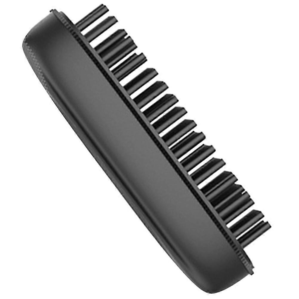 Horse Grooming Massage Brush with PP Material Black Easy to Clean Ergonomic Handle 1 Piece