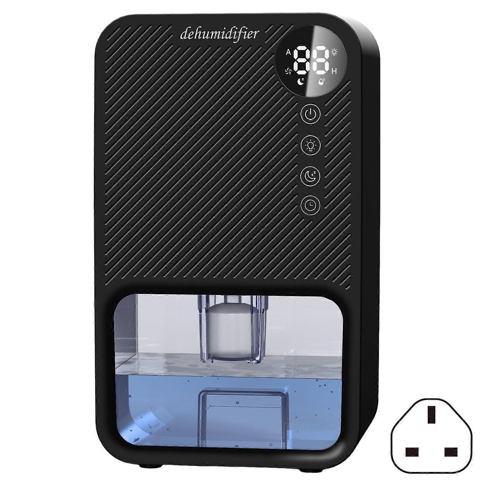 1100ML 7 Colors LED Dehumidifier Energy Saving Anti-Mold Home Dehumidifier, Small Space Moisture Remover