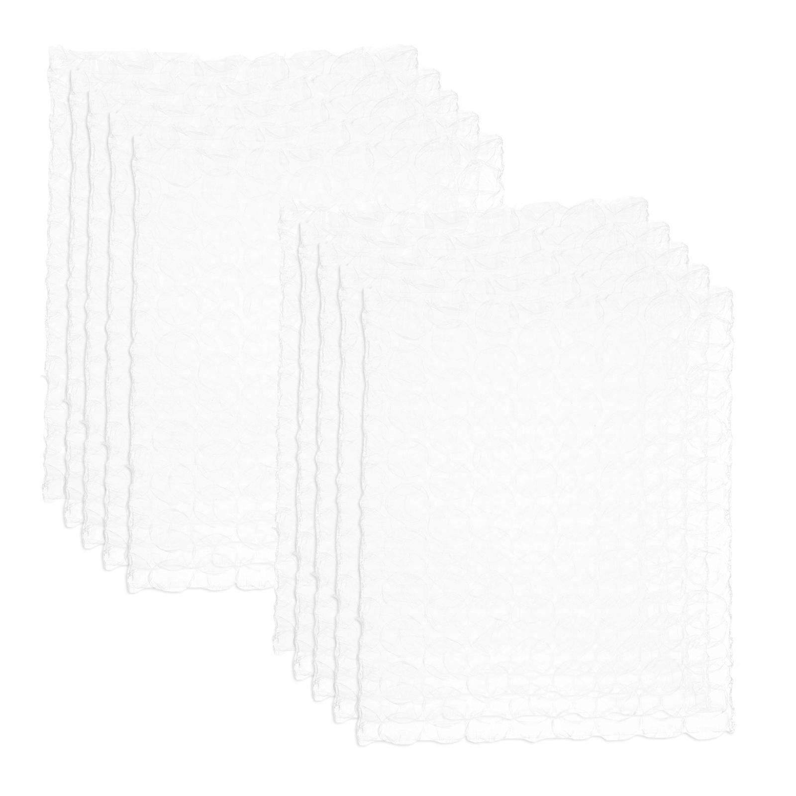Transparent Shockproof Bubble Pouch with PE Protection for Safe Storage and 100pcs