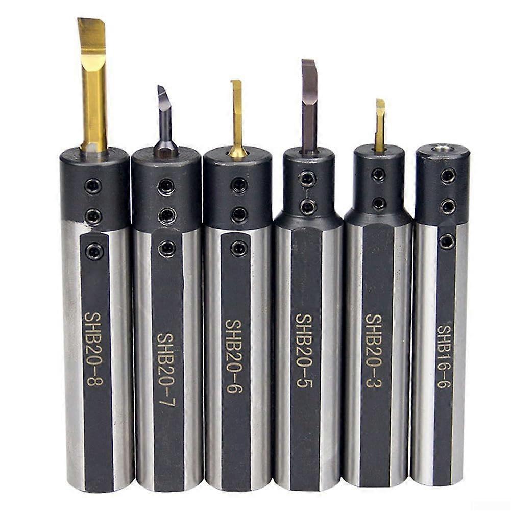 SHB20 Tool Holder Carbon Steel For CNC Drilling, Optimized Vibration-Reducing Design, Compatible With CNC Spindles