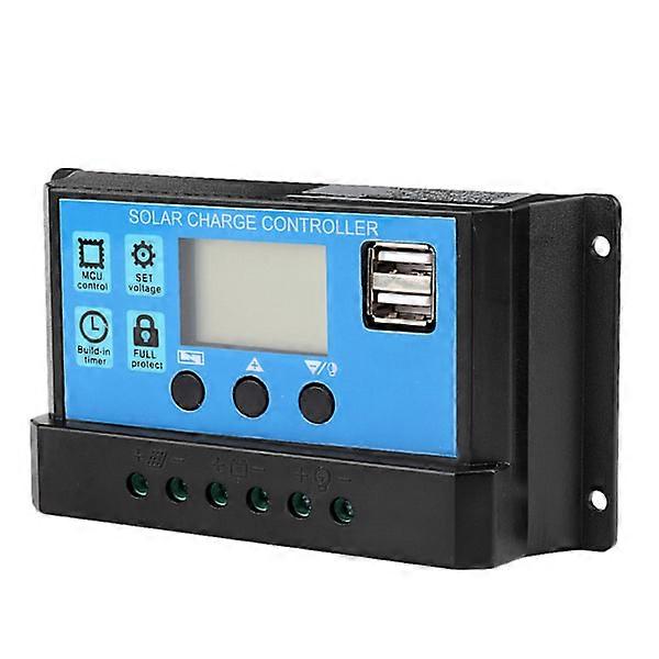 60A 12V 24V Auto Solar Charge Controller PWM Regulator (60A)