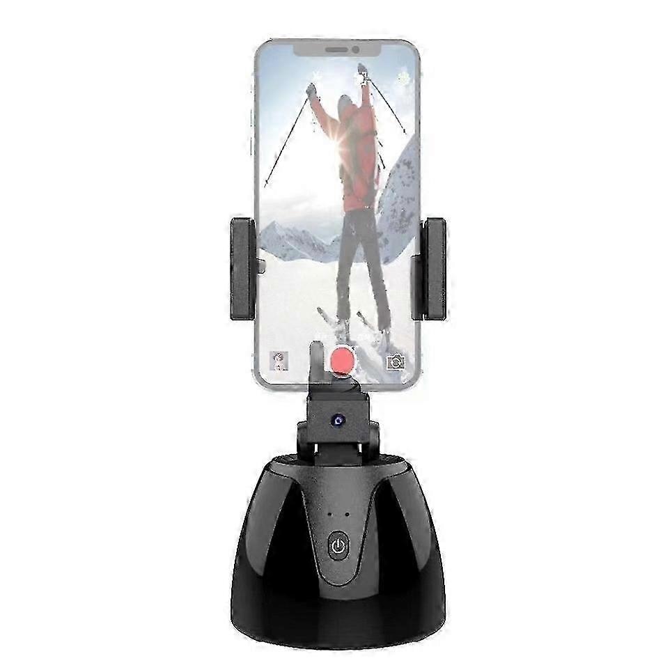 2025 360-Degree Smart Follow-Up Selfie Live Video Recording Tripod Heads Battery Tripod Heads