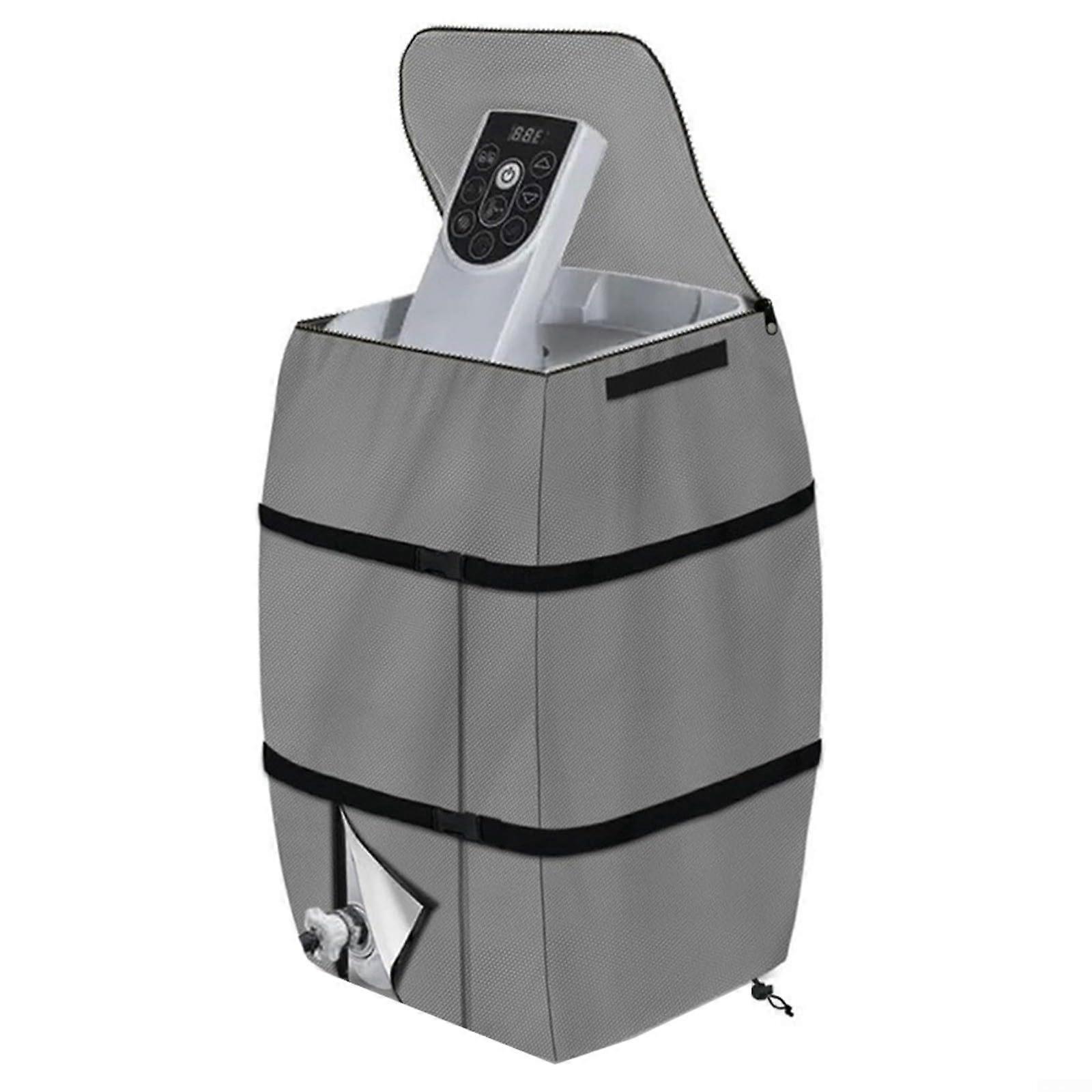 Water Heater Pump Cover Spa Gray For Maximum Protection Full Cover For Heater Pumps Compatible With Spa Heaters