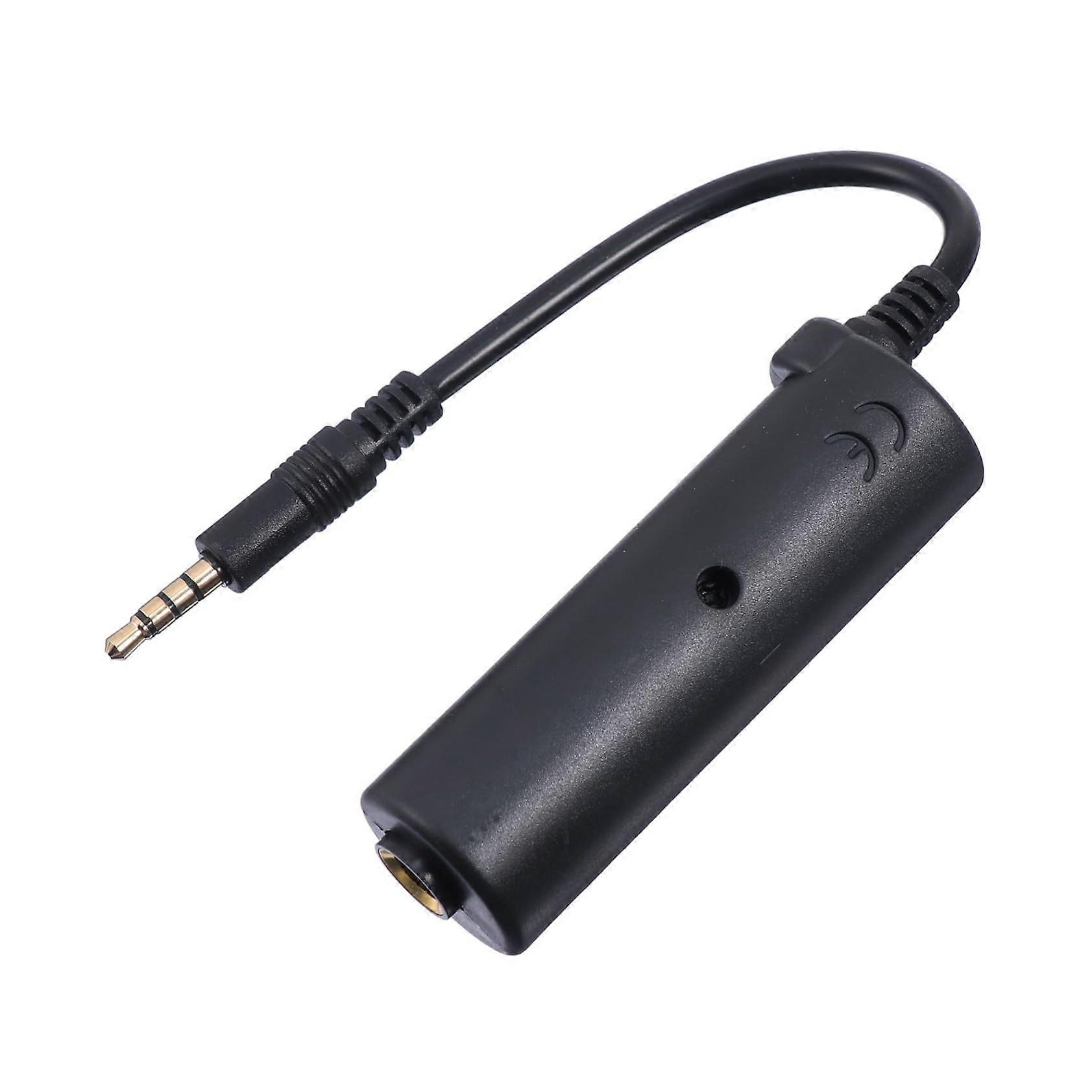 Guitar Effects Headphone Amplifier with Guitar Cable, Electric Guitar Amplifier Cable, Flat Patch Cable, Intelligent Rubber Effector