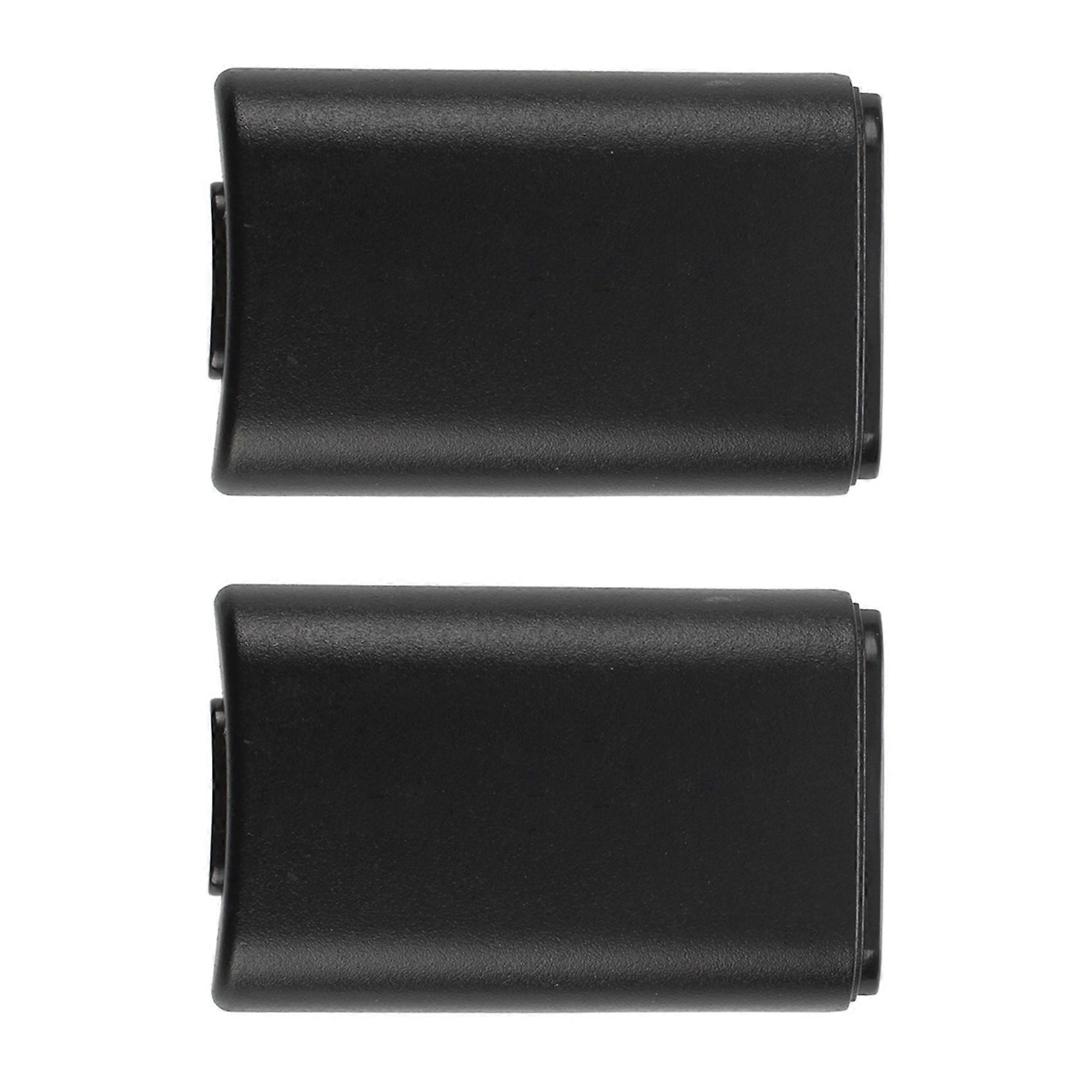 2X Lid Cover Case Cover Case BLACK Battery for 360 Controller