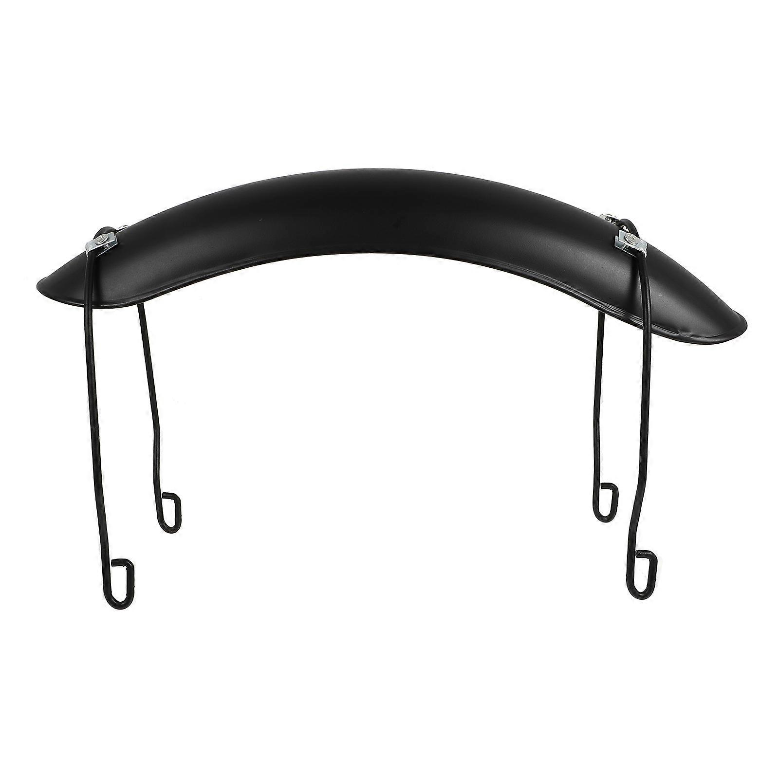 Durable Motorcycle Front Guard for Motorbike in Black with Rugged Iron Structure 1 Piece