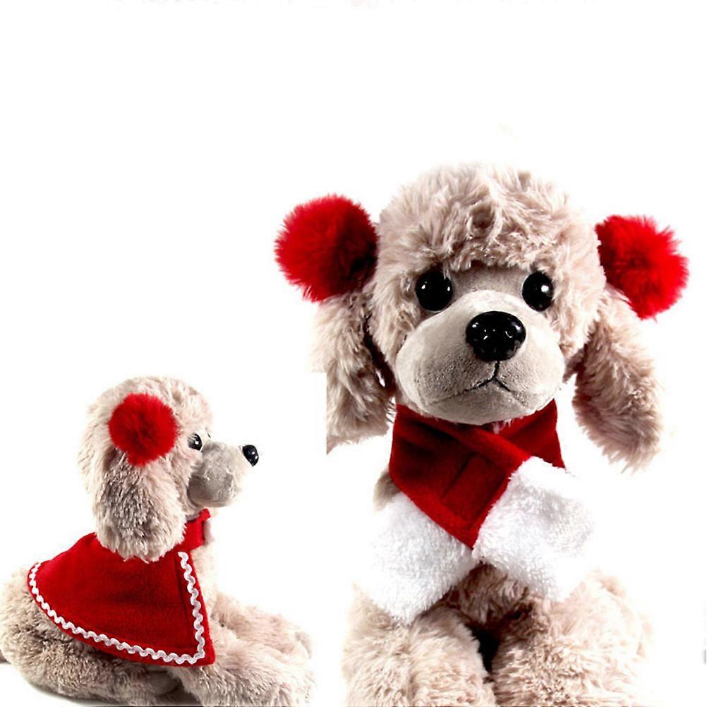 Christmas Dog Cape Hat Scarf Set For Pet Owners Size S Red Perfect For Holiday Photo Shoots 2Pcs