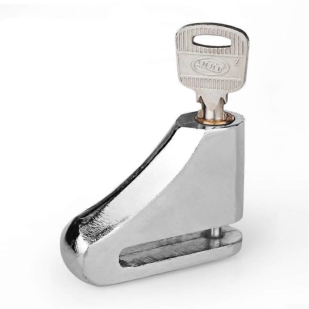 Bicycle Motorcycle Safety Gear Heavy Duty Disc Brake Lock with Keyless Mechanism, Weather-Resistant Design, Universal Fit