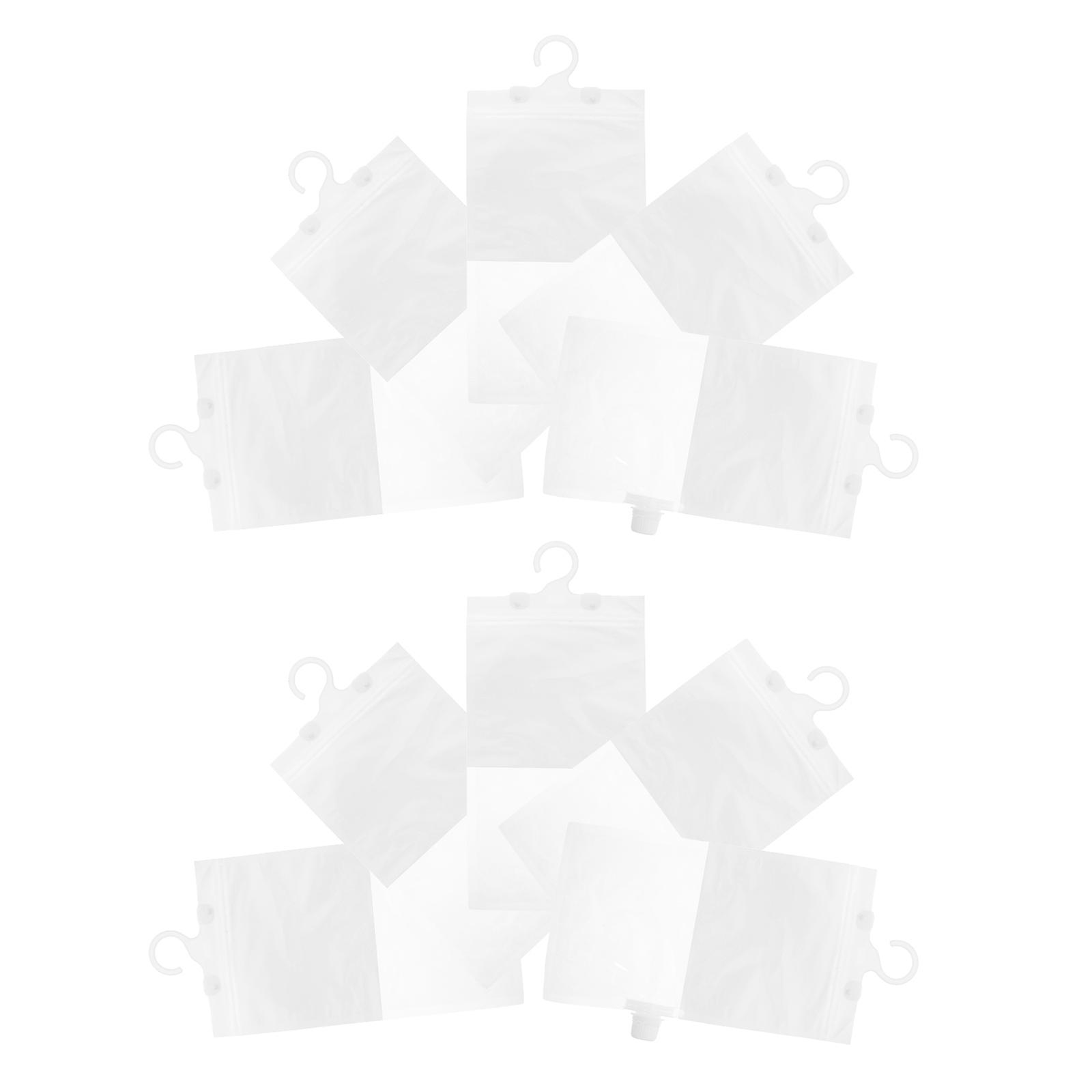 Reusable Dehumidifier Bags for Closet, Bathroom & Storage – Moisture Absorbers with Quick Replacement, Transparent Desiccant Packs for Humidity