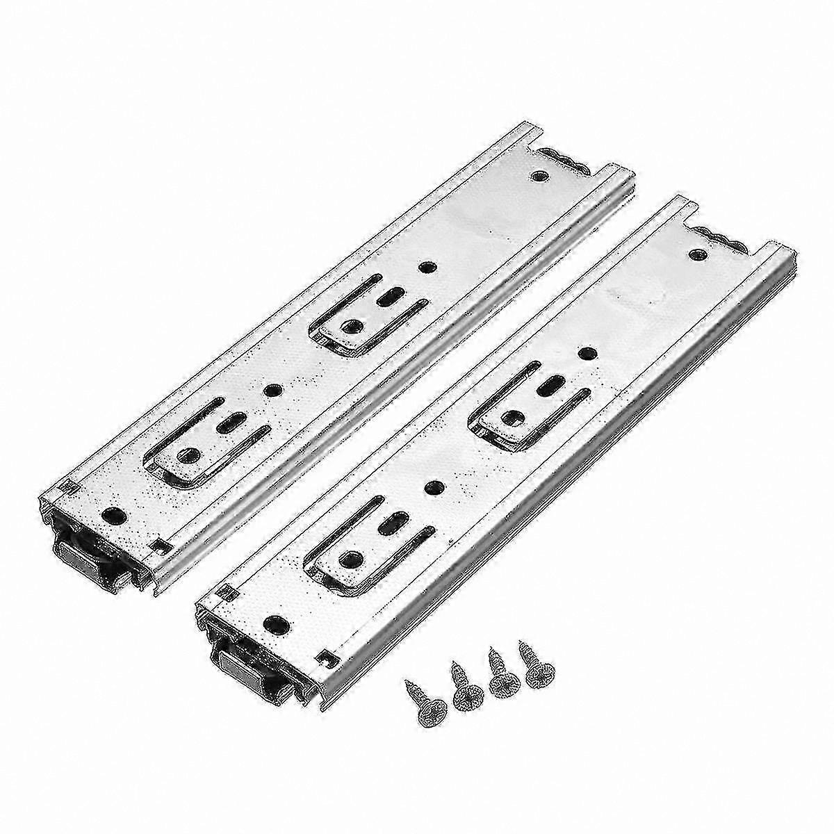 20cm Drawer Slides Pair Ball Bearing Rails for Cabinet Hardware