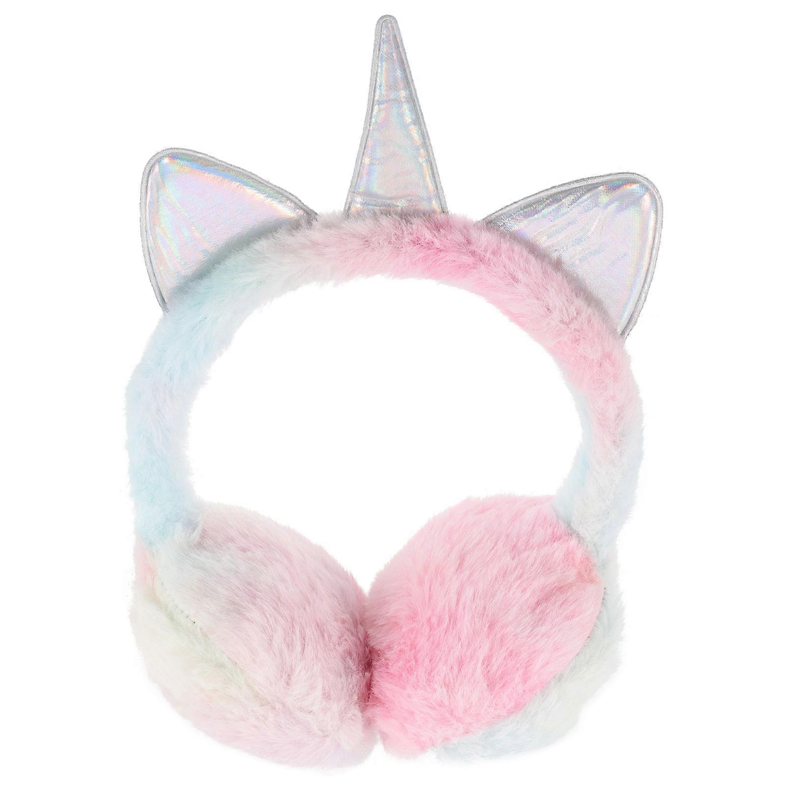 Winter Ear Muffs 2pcs Glitter Ear Warmers Winter Ear Protection Covers
