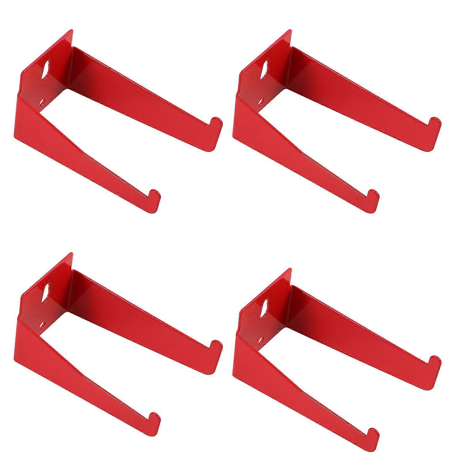 Fire Extinguisher Mount Metal Bracket for Daily Use 4Pcs Wall Mount