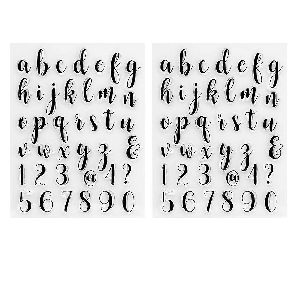 DIY Scrapbook Clear Stamps For Special Occasions 1.4X1.4CM Excellent For Easter Celebrations 2 Sets
