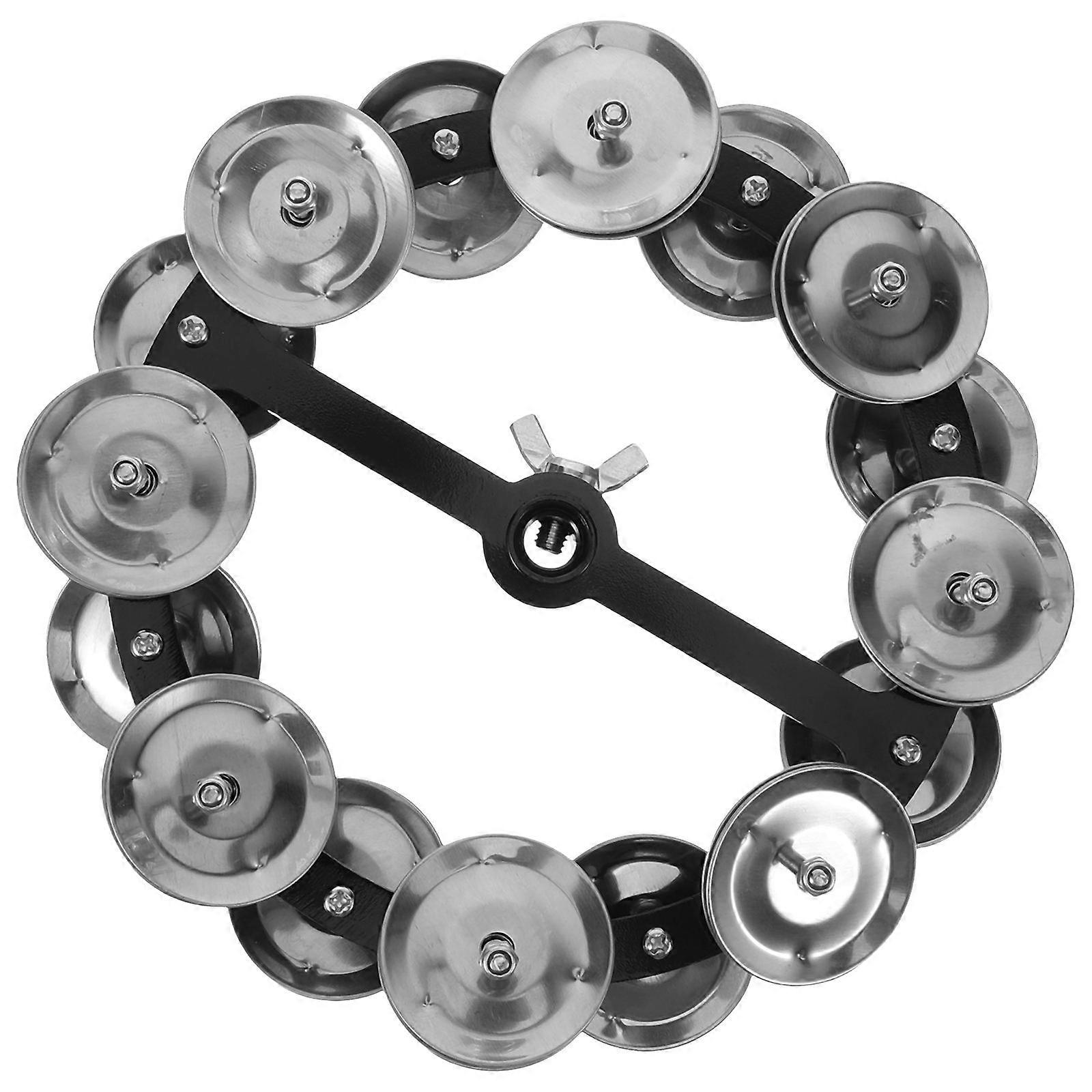 Cymbal Tambourine For Drummers Drum Kit Accessories Complement 1Pcs