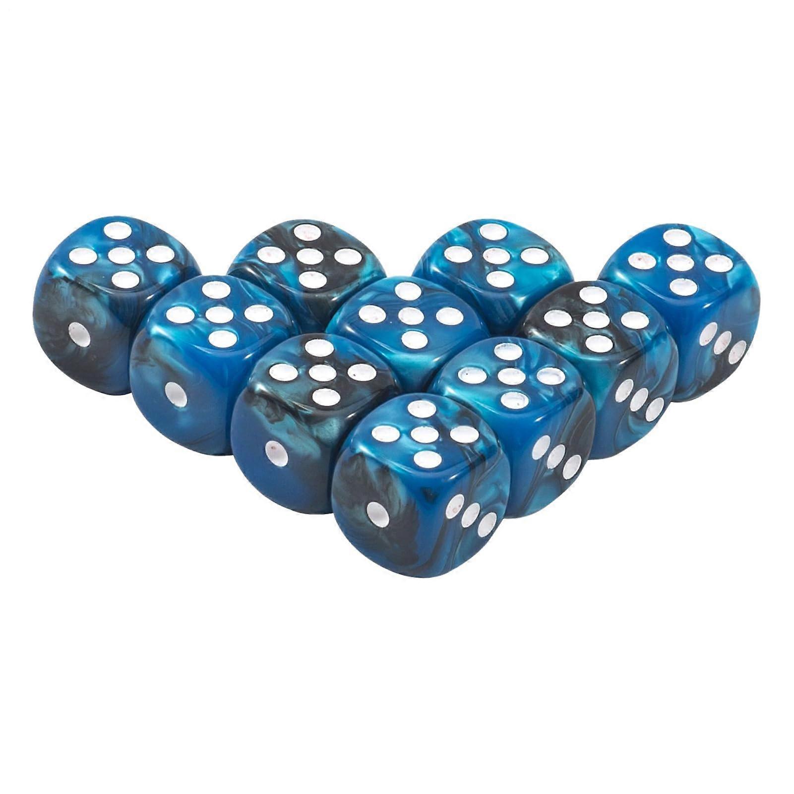 Party Game Dice - Portable Acrylic Dice Set With 6 Faces For Family Entertainment, Meetings, Games And Competitions