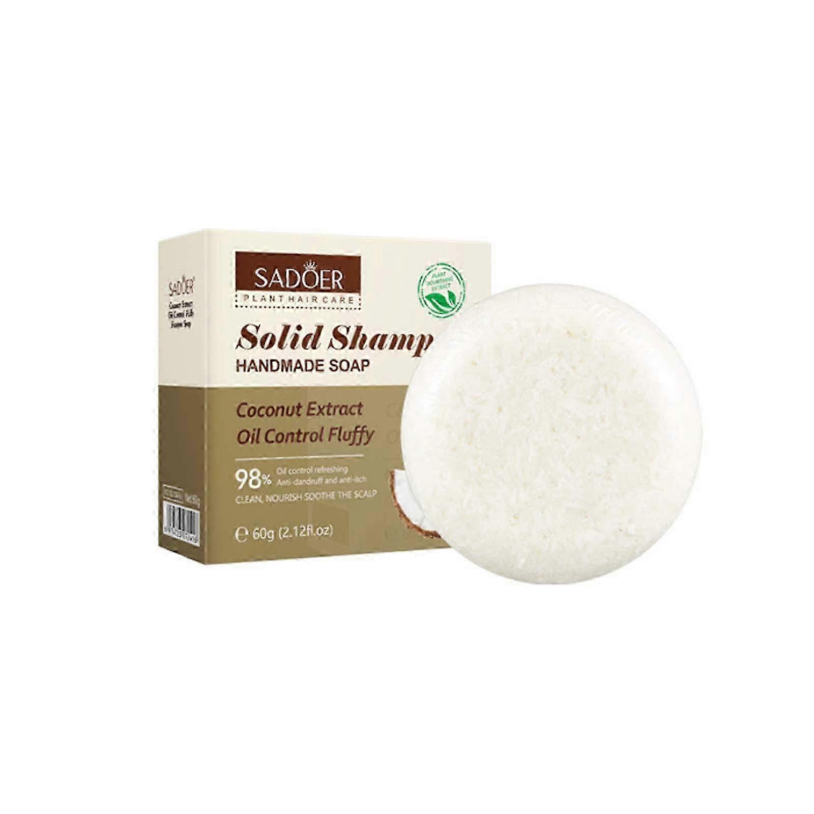 Shampooing Cheveux Démaquillant 60g - Formule douce pour un cuir chevelu sain et un nettoyage rafraîchissant