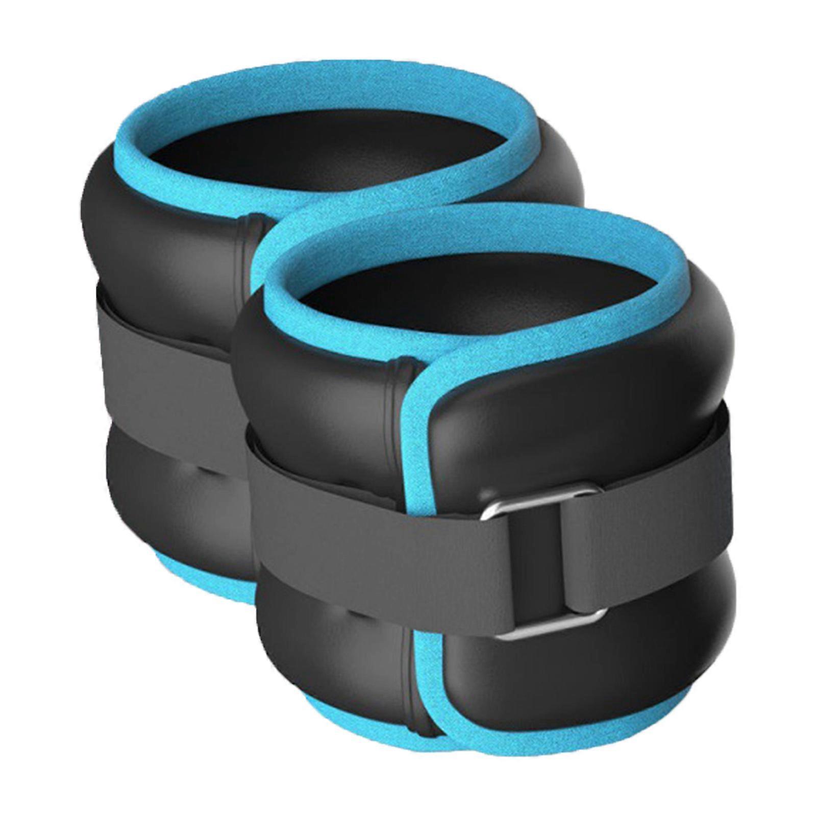 2.2 lb säädettävät nilkkapainot miehille ja naisille - kannettavat jalkahihnat