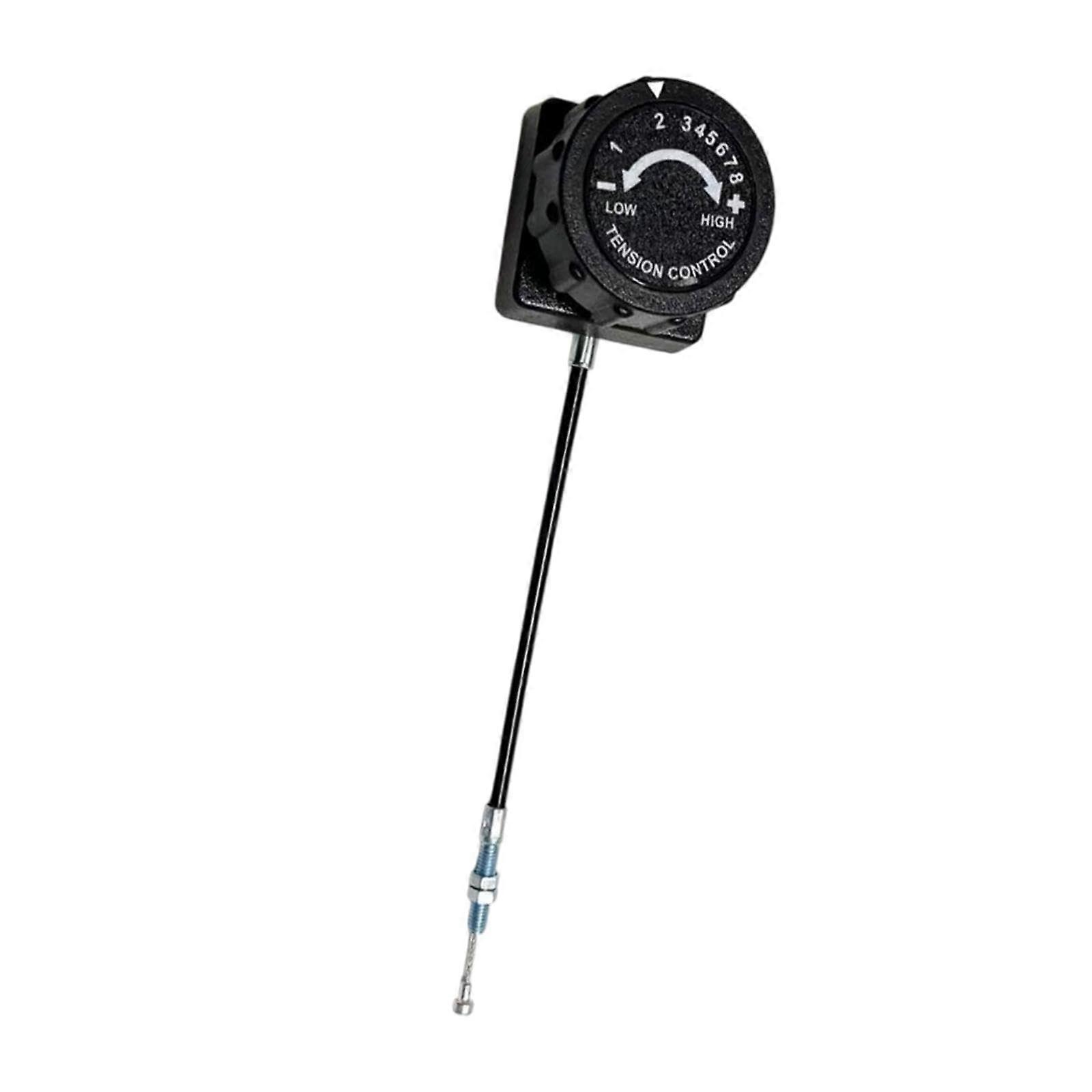 Exercise Bike Resistance Adjuster Knob, 8-Level Control, Compact PP Design