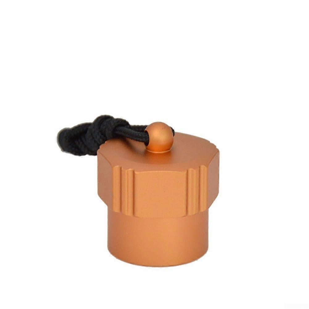 Aluminum Alloy Diving DIN Valve Dust Cap, Portable and Practical Design for Scuba Gear Compatibility