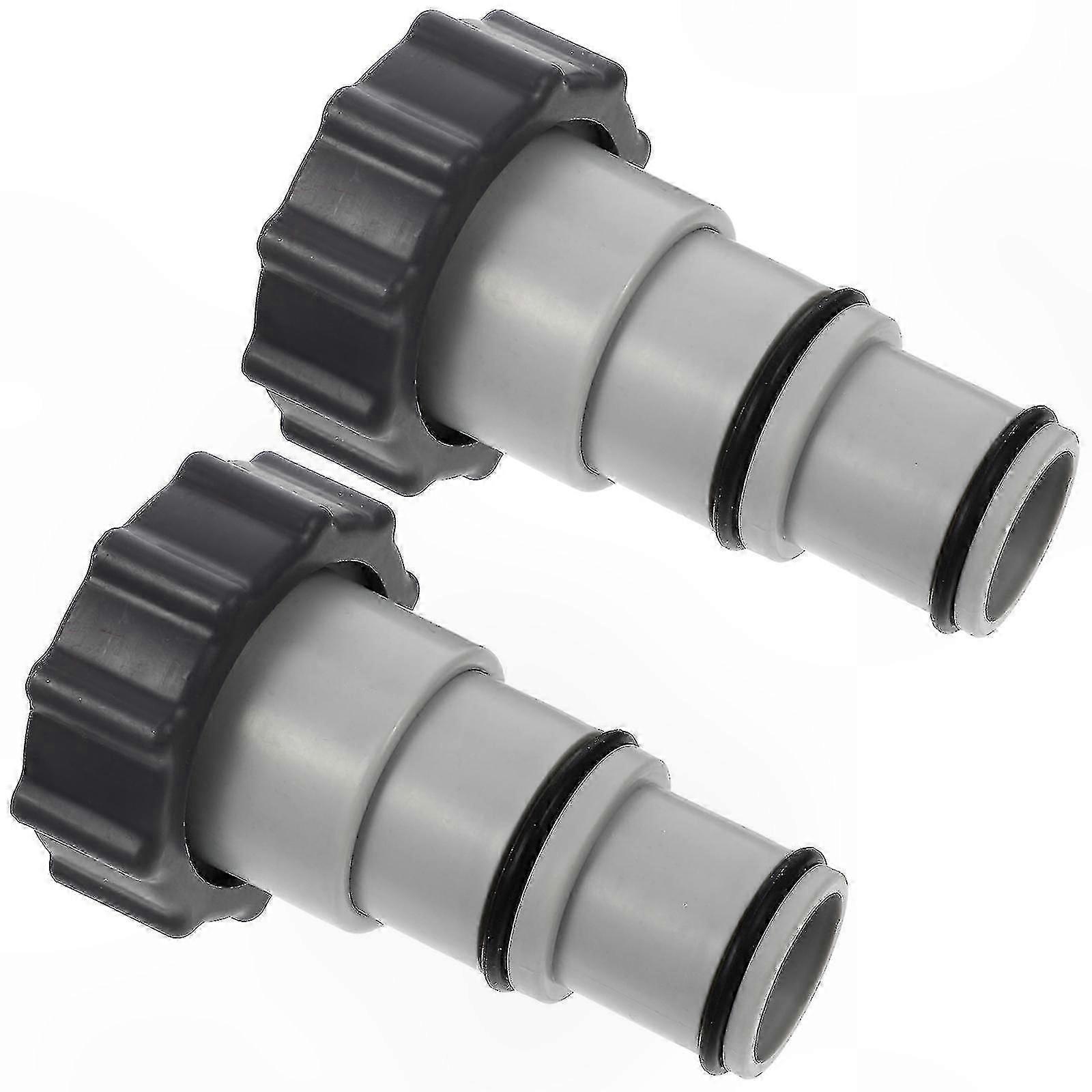 2-Pack Hose Adapter for Threaded Pool Pump Connections