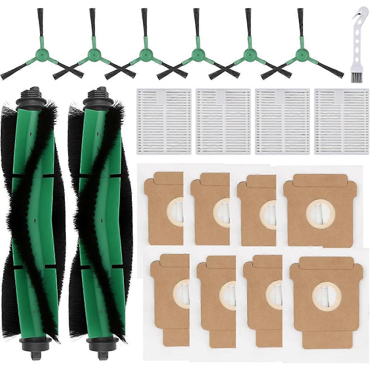 Replacement Parts for Vacuum 2 Q0520, Essential Robot Vacuum Cleaner Accessory Kit