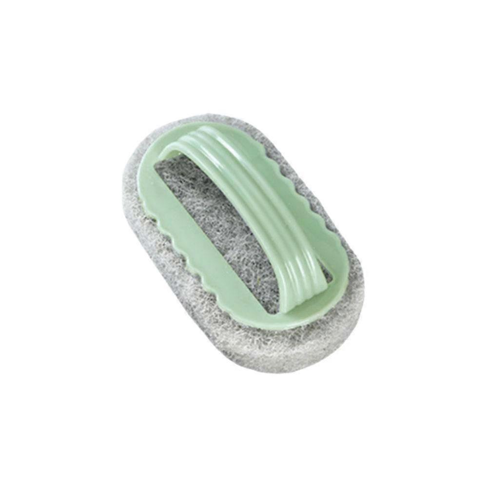 Multi-purpose Sponge Cleaning Brush with Handle 13CM for Kitchen/ Bathtub