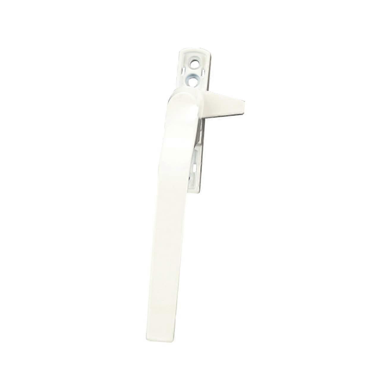 Plastic Window Handle Left for Basement Windows - White Durable Window Handle, Elegant Design, Robust Functionality
