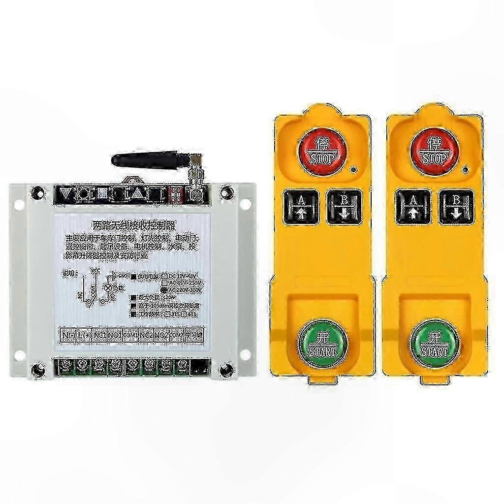 Wireless Remote Control Switch Relay for AC220V-380V|RF 315/433MHz Transmitter Receiver Module