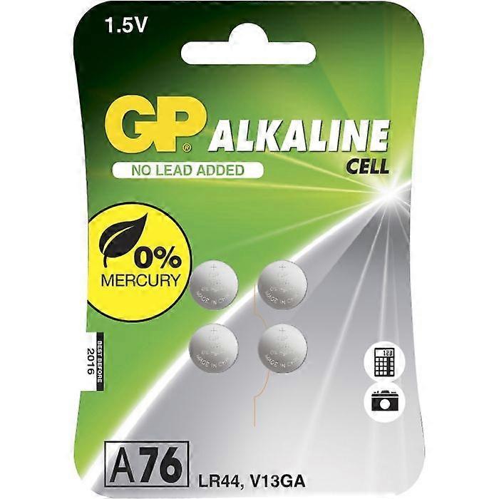 GP A76F-2U4 button cell battery - 4 pcs