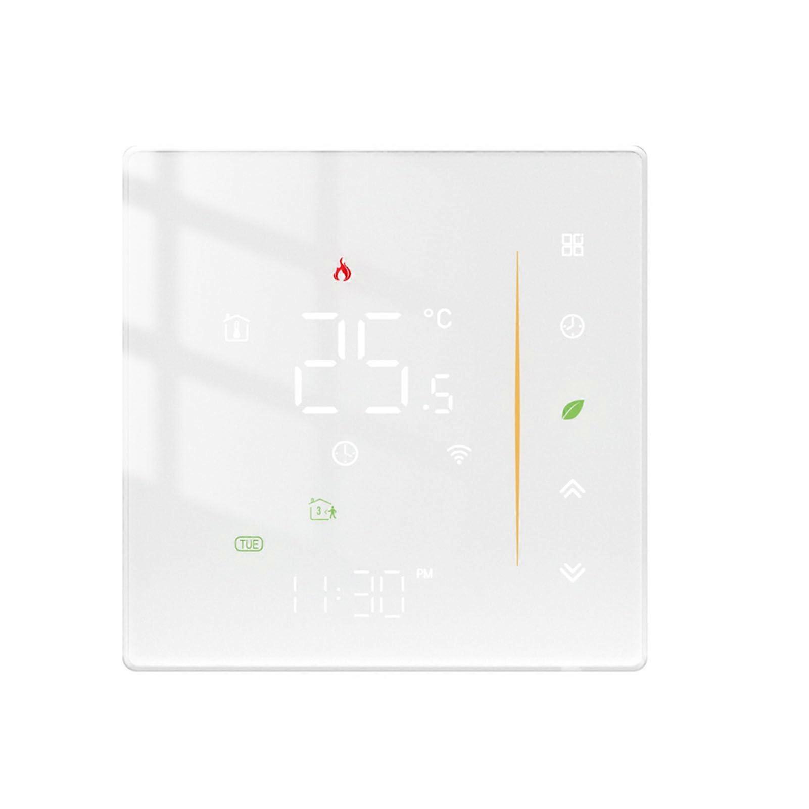 Digital Display Intelligent Temperature Controller Multifunctional Water/Electric Floor Heating Water/Gas Boiler Thermostat (Electric Floor Heating)