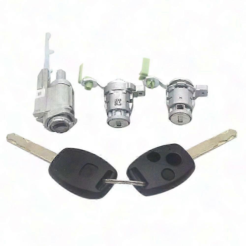 Car Ignition Switch Lock Barrel Set with Key for Vehicle Replacement