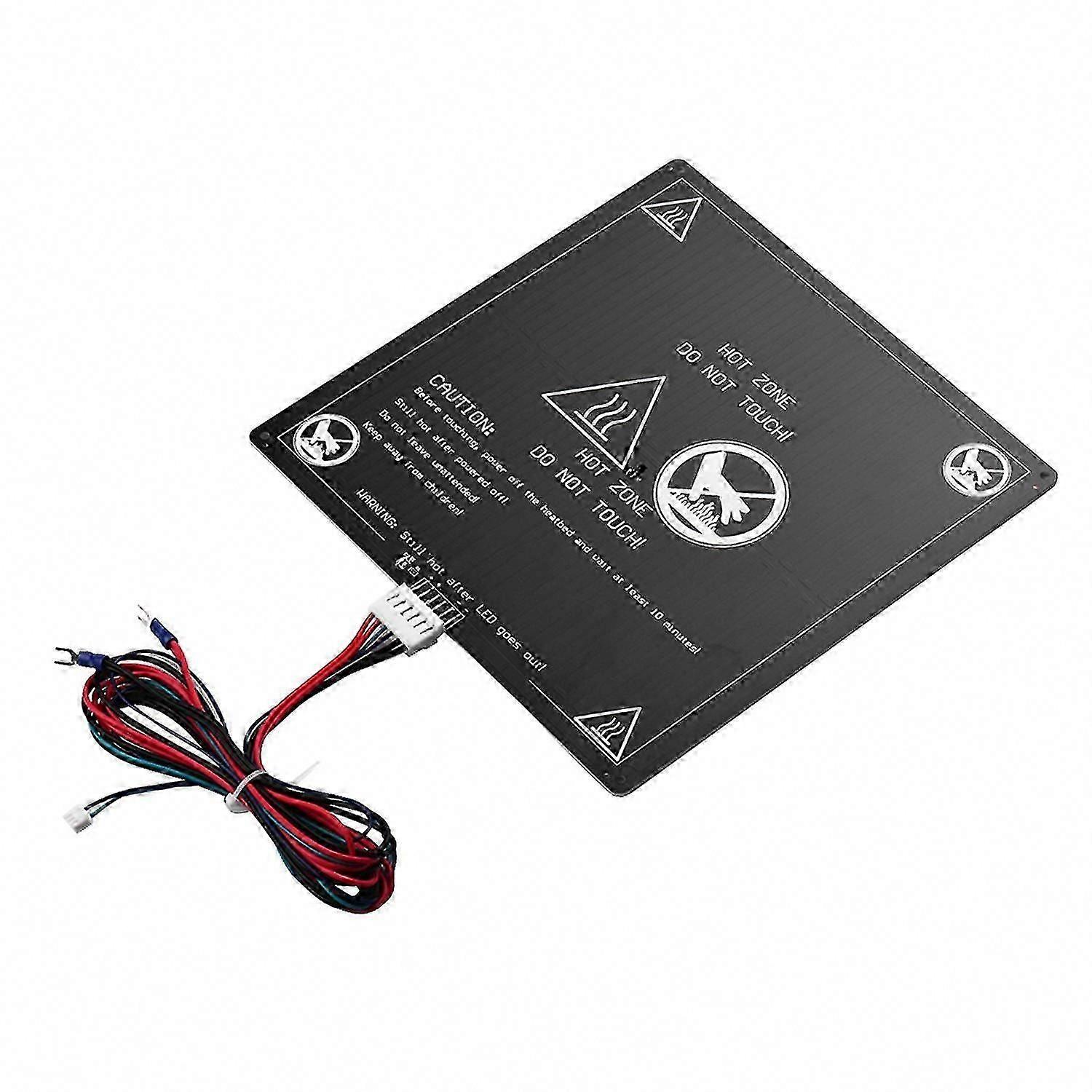 Cama aquecida de alumínio 12V 220x220mm Hotbed com cabo para impressora 3D Anet A8 A6