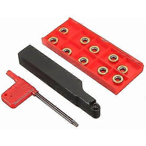 grid cool SRAPR1616H10 Indexable Boring Tool Holder Bar Key for Tool Lathe with Carbide Insert