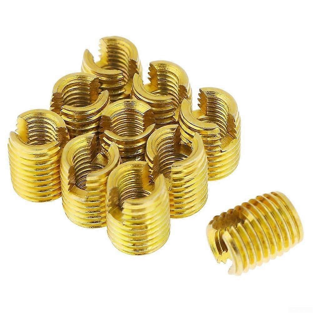 High Carbon Steel Thread Adapter Nut Screw Set M8*1.25 to M12*1.5 Internal External Reducer 15mm Length