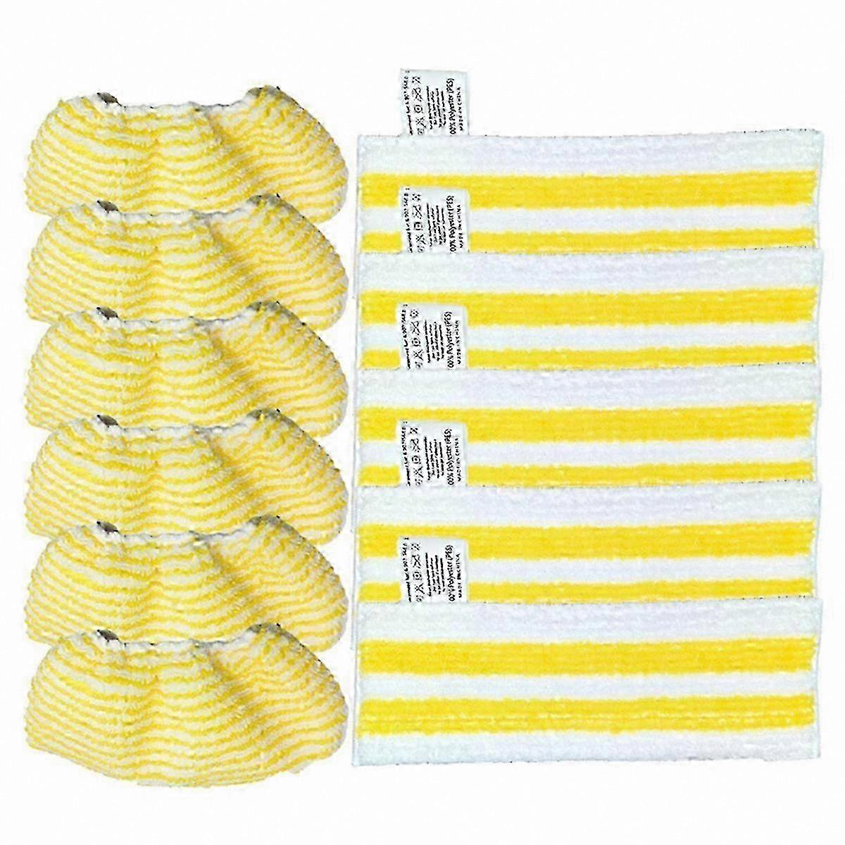 Microfiber Cleaning Pads for Steam Mops, 11-Pack Replacement Covers for Easyfix SC Series Handheld Devices