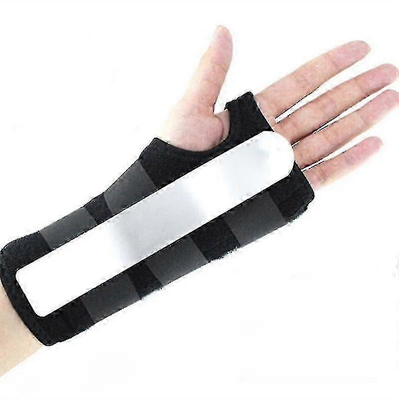 1pack Wrist Brace For Carpal Tunnel, Adjustable Wrist Support Brace With Splints Right /left Hand, Arm Compression Hand Support For Injuries, W