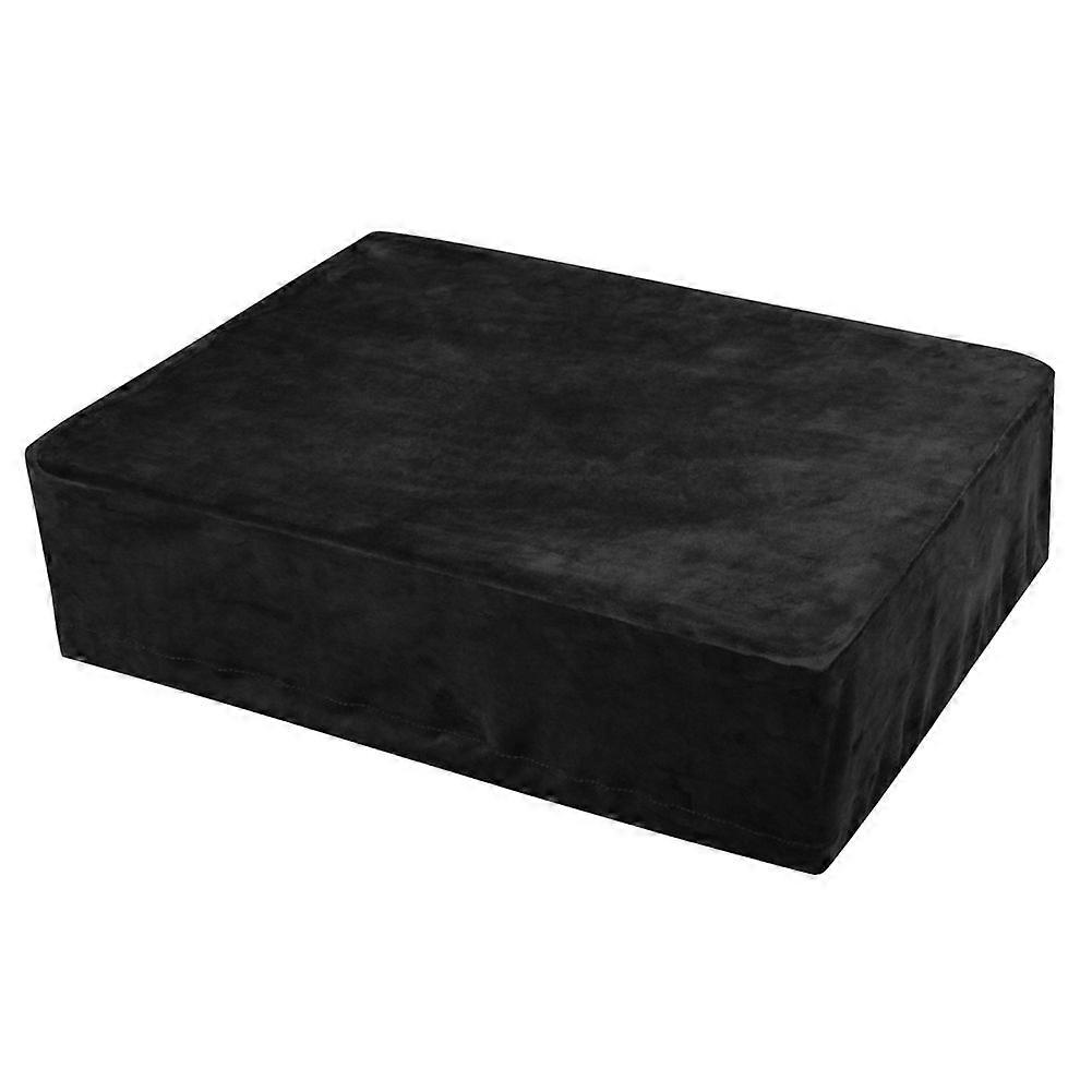 Turntable Dust Cover Foldable Turntable Sleeves Dustproof Protective Cover for AT-LP120XUSB Black