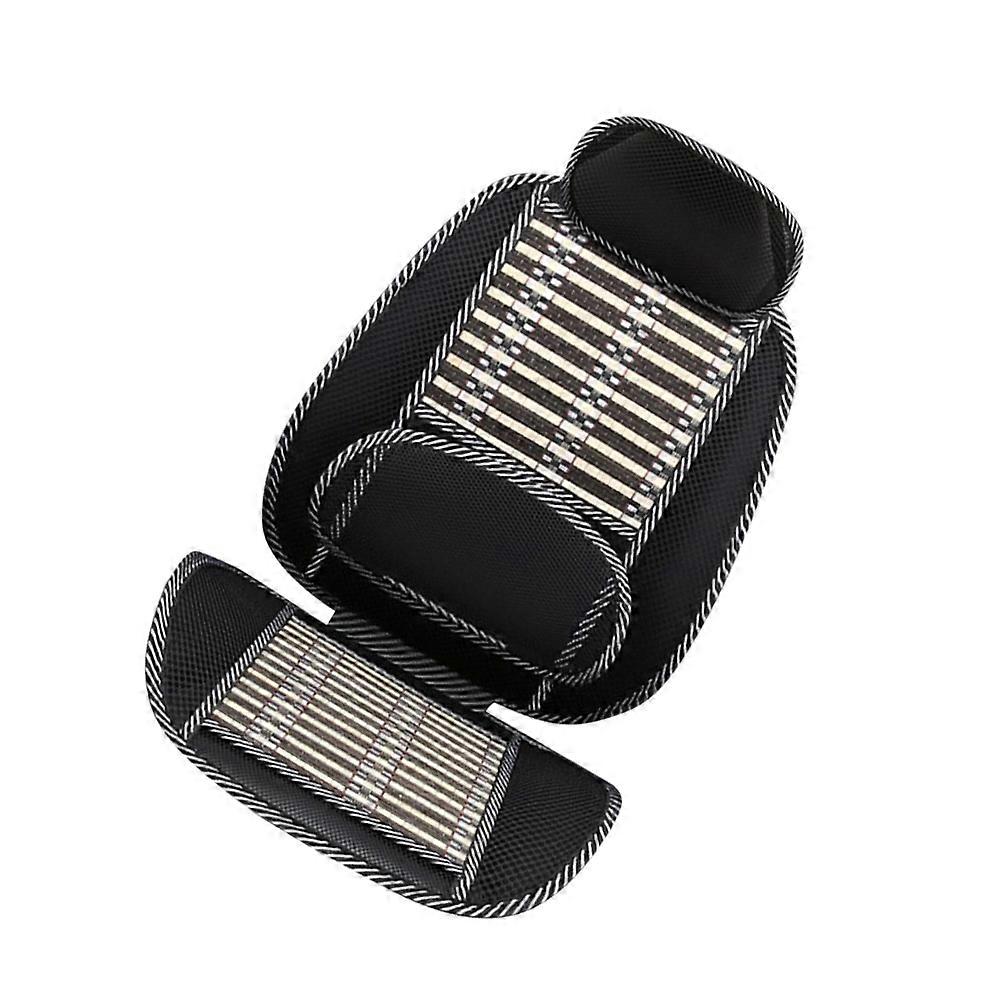 Car Seat Cushions for 3Pcs Bamboo Material Seat Covers